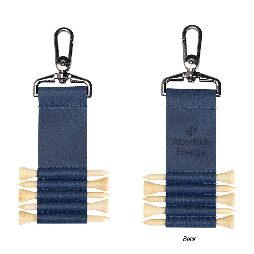 Cutter & Buck Bamboo Recycled Golf Tee Set Keychain