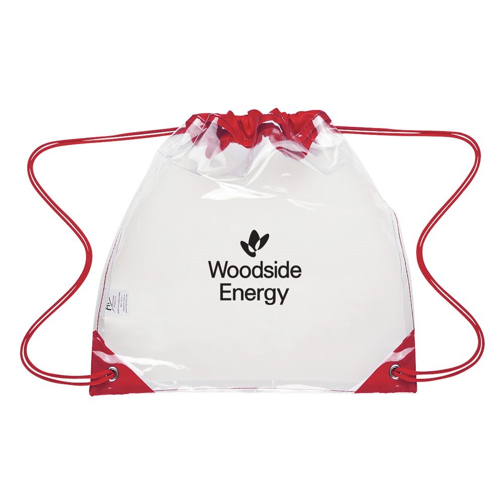 Touchdown Clear Eva Drawstring Backpack