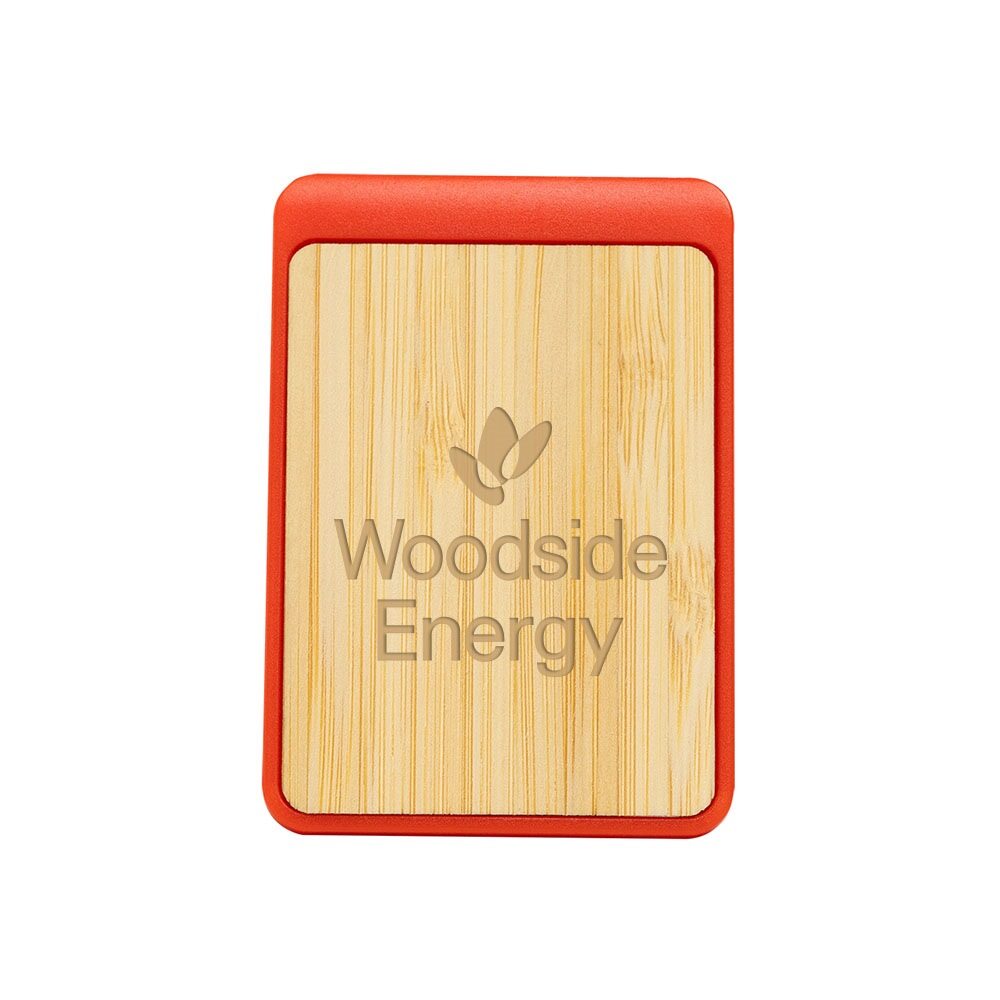 Magnetic Clip With Bamboo Accent