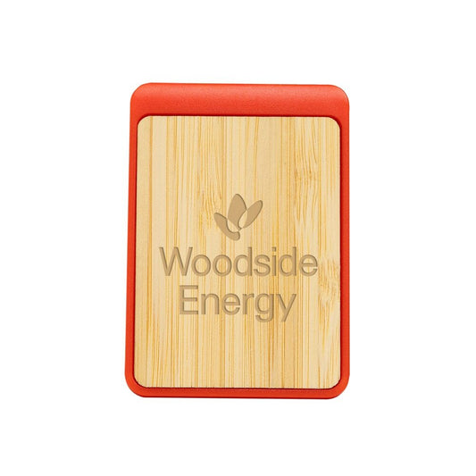 Magnetic Clip With Bamboo Accent