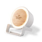 WheatStraw Eco Spotlight Bluetooth Speaker and Qi Phone Stand