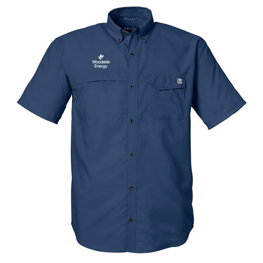 HUK Men's Tide Point Short Sleeve Shirt