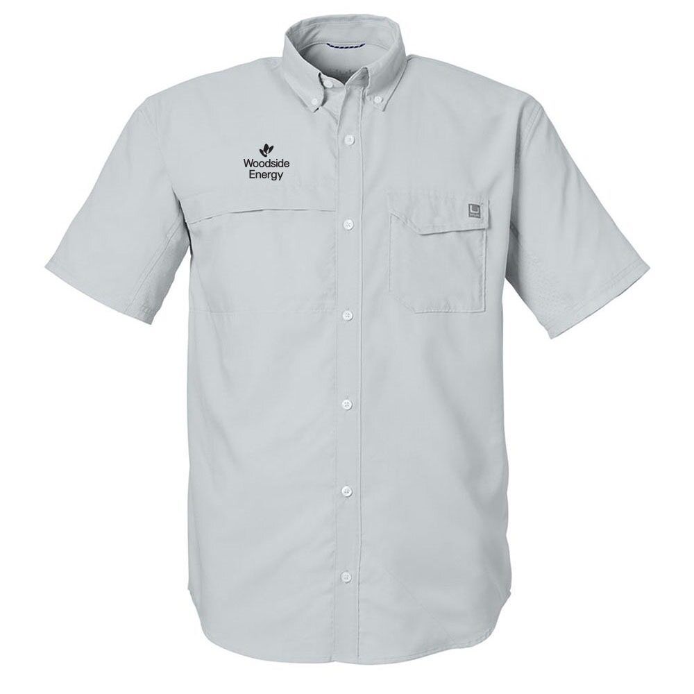 HUK Men's Tide Point Short Sleeve Shirt