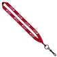 3/4" Polyester Lanyard with Metal Crimp & Swivel Snap Hook