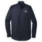 Port Authority Long Sleeve Carefree Poplin Shirt.