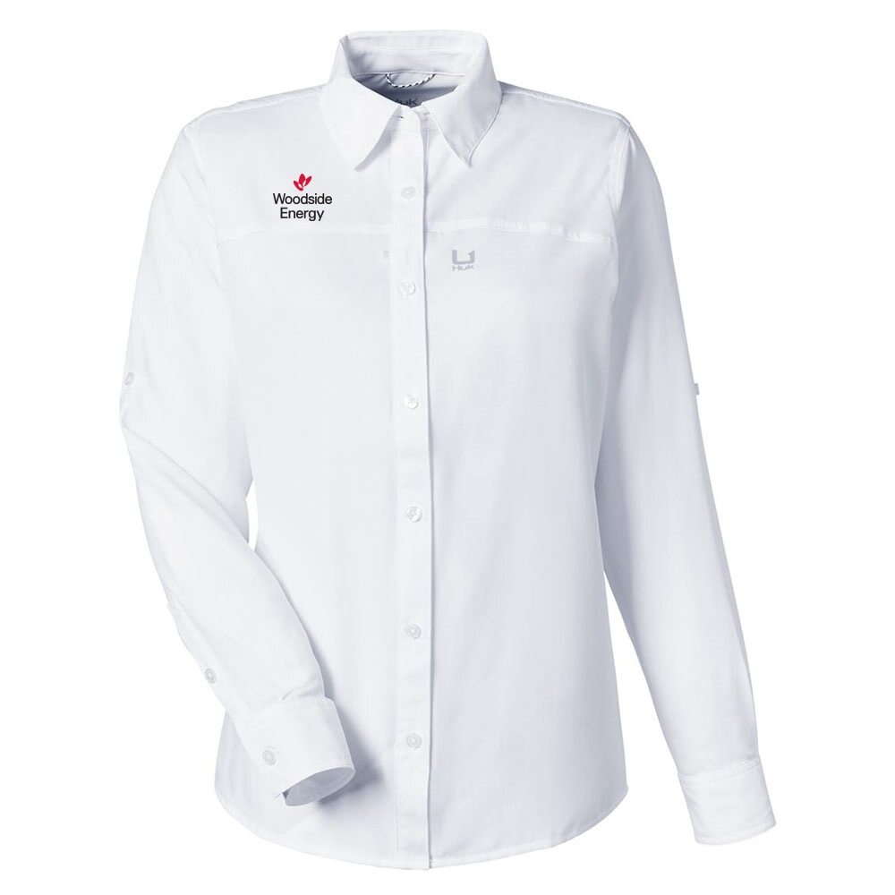HUK Women's Tide Point Long Sleeve Shirt