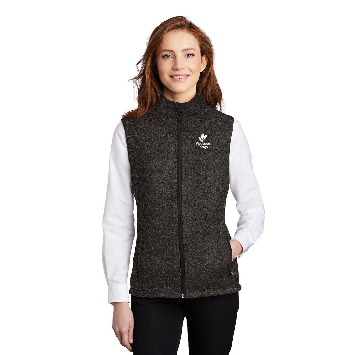 Port Authority Ladies Sweater Fleece Vest